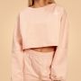 Ženska dukserica Cropped Bliss Pink - BeastPink XL