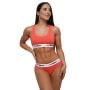 Grudnjak Bralette Strawberry Red - GymBeam L