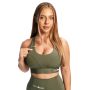 Sportski grudnjak Combat Olive Grey - GymBeam M