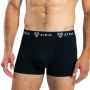 Muške bokserice Essential Trunks 2 Pack Black - STRIX XXXL