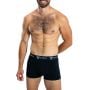 Muške bokserice Essential Trunks 2 Pack Black - STRIX XXXL