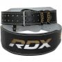 Fitness remen 6“ Leather Black/Gold - RDX Sports XXL