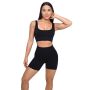 Sportski grudnjak Lift Seamless Black - GymBeam S