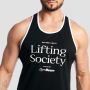 Majica bez rukava Lifting Society Black - GymBeam L
