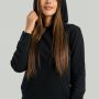 Women‘s ALPHA Longline Hoodie Black - STRIX M