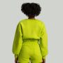 Women‘s Lunar Cropped Jumper Chartreuse - STRIX XXL
