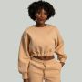 Ženska cropped dukserica Lunar Sandshell - STRIX L