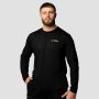 Muška majica dugih rukava Basic Black - GymBeam XXXL