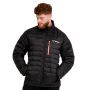 Muška puffer jakna Black/Orange - GymBeam L