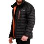 Muška puffer jakna Black/Orange - GymBeam L