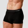 Muške bokserice Soft 2Pack Black - GymBeam M