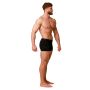 Muške bokserice Soft 2Pack Black - GymBeam M