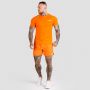 Muška majica Fitted TRN Orange - GymBeam XXXL