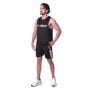 Majica bez rukava Mesh Essence Black - GymBeam XXL