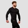 Kompresijska majica dugih rukava Mid black - GymBeam XL