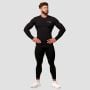 Kompresijska majica dugih rukava Mid black - GymBeam XL