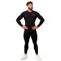 Kompresijska majica dugih rukava Mid black - GymBeam XL