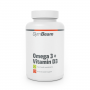 Omega 3 + Vitamin D3 - GymBeam 90 kaps.
