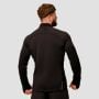 Majica za trčanje Pulse 1/2 Zip Black - GymBeam XXL