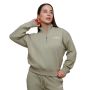 Women‘s Agile 1/2 Zip Jumper Sage - GymBeam XL