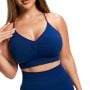 Sportski grudnjak Sculpt Seamless Navy - GymBeam L