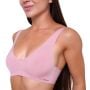 Seamless grudnjak Dusty Rose - GymBeam L