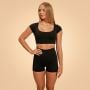 Ženska majica Cropped Sense Black - BeastPink XS