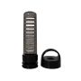 Sport bottle Infuser All-Black 700 ml - GymBeam single_variant