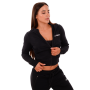 Ženska dukserica TRN Zip-Up Black – GymBeam M