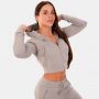 Ženska dukserica TRN Zip-Up Grey – GymBeam M
