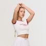 Ženska majica Varsity White - GymBeam XL
