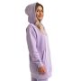 Ženska dukserica Limitless Longline Lavender - GymBeam L