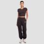 Ženski Crop Top Aura Tee Brown - GymBeam M