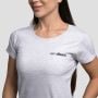 Ženska majica Basic Heather Grey - GymBeam S