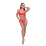 Bikini gornji dio HAWAII Red - GymBeam S
