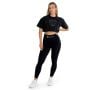 Ženska majica CropTop Washed Black - STRIX L