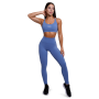 Women‘s FIT Leggings Steel Blue - GymBeam M