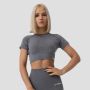 Ženski crop top FLO Grey - GymBeam XL