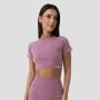 Ženski crop top FLO Violet - GymBeam XL