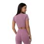 Ženski crop top FLO Violet - GymBeam XL