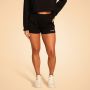 Ženske kratke hlačice Sweatshorts Grace Black - BeastPink XL