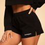 Ženske kratke hlačice Sweatshorts Grace Black - BeastPink XL