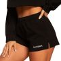 Ženske kratke hlačice Sweatshorts Grace Black - BeastPink XL