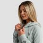 Ženska dukserica Limitless Zip Up Eucalypt - GymBeam S