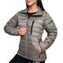 Ženska puffer jakna Vetiver/Black - GymBeam L