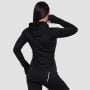Ženska majica za trčanje 1/2 Zip Black - GymBeam M