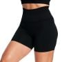 Ženske kratke hlače Sculpt Seamless Black - GymBeam S