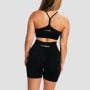 Ženske kratke hlače Sculpt Seamless Black - GymBeam S