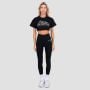 Ženski Crop Top Thrive Black - GymBeam L
