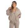 Ženska dukserica Zip Up Taupe - STRIX L